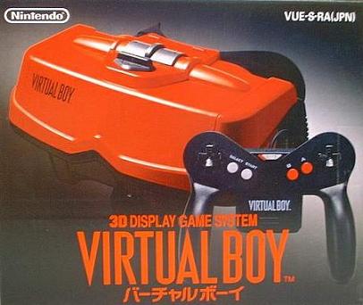 Virtual Boy VR Gaming System.